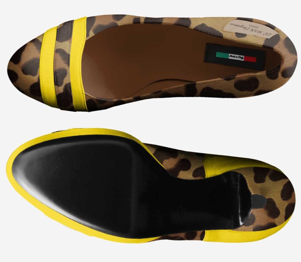 Striped Platform Pump